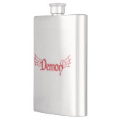 Dämon mit Flügeln Flachmann (Links)