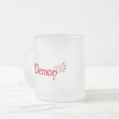 Dämon mit Flügeln Mattglastasse (Vorderseite Links)