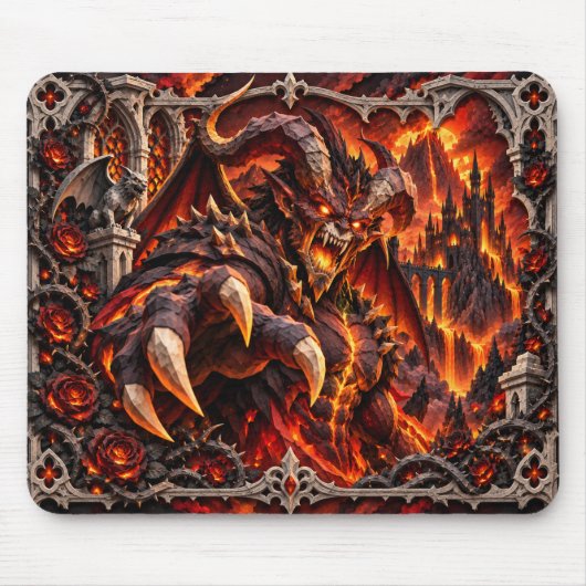 Dämon, Paper Cut Monster Mousepad (Vorne)