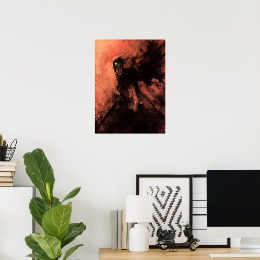 Dämon Poster (Heimbüro)