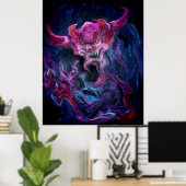 Dämon Poster (Heimbüro)