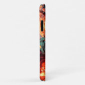 Dämon-Schirm-Anime-Tanjiru-Power Case-Mate iPhone Hülle (Hinten/Rechts)