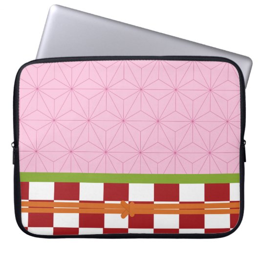 Damon Slayer Kimetsu no Yaiba Nezuko Laptop Case (Vorderseite)