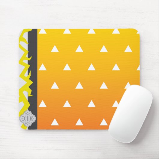 Damon Slayer Kimetsu no yaiba Zenitsu Mousepad (Mit Mouse)