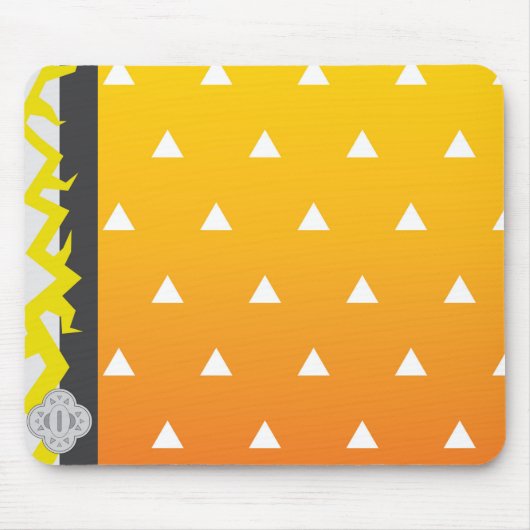 Damon Slayer Kimetsu no yaiba Zenitsu Mousepad (Vorne)