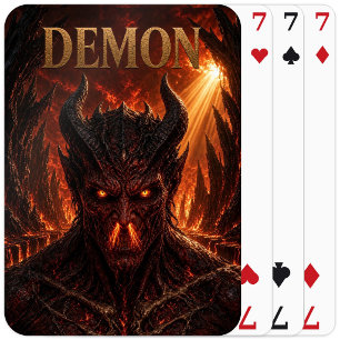 Dämon Spielkarten, Pokerkarte