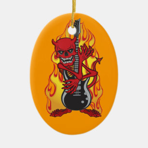 Dämon von Rock Keramik Ornament