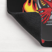 Dämon von Rock Mousepad (Ecke)