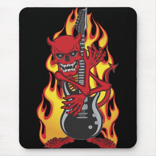Dämon von Rock Mousepad (Vorne)