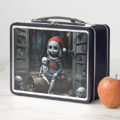 Dämon zu Weihnachten Metall Brotdose (Beispiel)