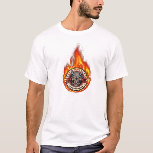 Dämonen: Fahren hart T-Shirt (Vorderseite)