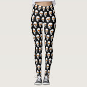 Dämonen Mit Augen Schädel Leggings (Vorderseite)