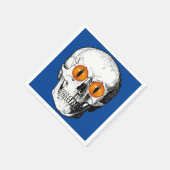 Dämonen Mit Augen Schädel Serviette (Ecke)