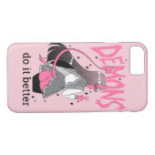 Dämonen verbessert es rosa iPhone 7/8 Fall Case-Mate iPhone Hülle (Rückseite (Horizontal))