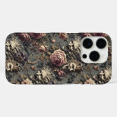 Dämonen von Delinquenz - gotisches Blumendesign Case-Mate iPhone Hülle (Rückseite (Horizontal))
