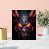 Dämonenböse Ungeheuer Acrylschild (Hochzeit)