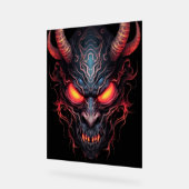 Dämonenböse Ungeheuer Acrylschild (Winkel)