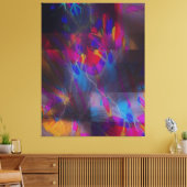 Dämonenfeuer Leinwanddruck (Insitu (Wohnzimmer))