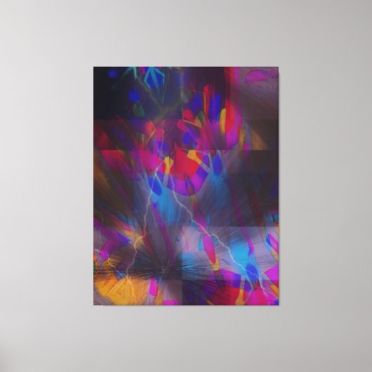 Dämonenfeuer Leinwanddruck (Vorderseite)