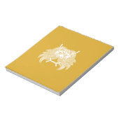 Dämonenhelm Notizblock (Rotiert)