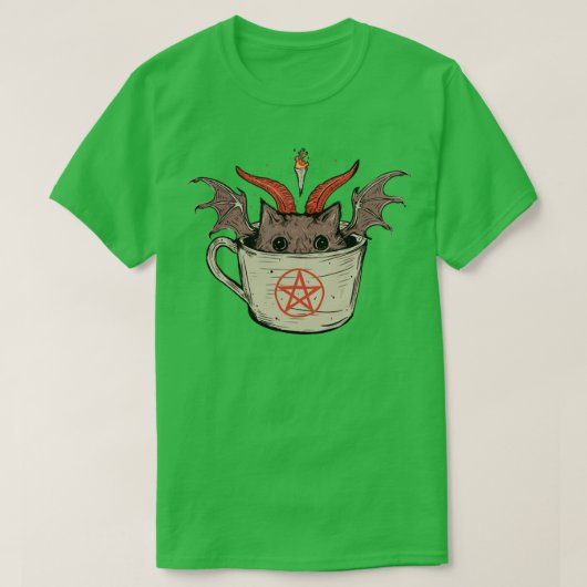 Dämonenkaffee T-Shirt (Design vorne)