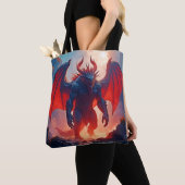 Dämonenkönig: Ewige Drachenschattenkunst Tasche (Von Nahem)