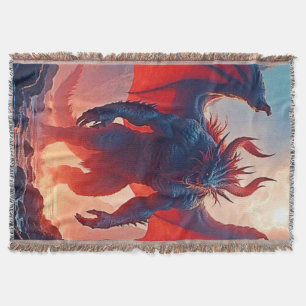 Dämonenkönig: Ewiger Drache Schattenkunst Decke