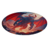 Dämonenkönig: Ewiger Drache Schattenkunst Schneidebrett (Ecke)