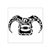 Dämonenkopf-Stempel Gummistempel (Prägung)