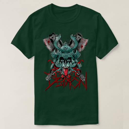 Dämonenkrieger T-Shirt (Design vorne)