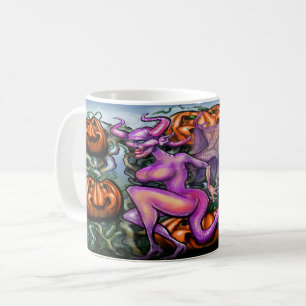 Dämonenkürbisse Fae Kaffeetasse