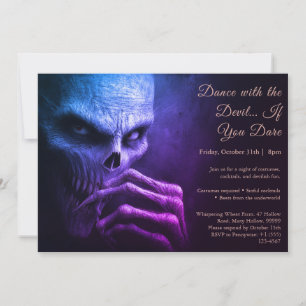 Dämonennacht Halloween Party Einladung