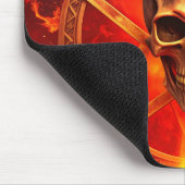 Dämonenschädel-Mauspad Mousepad (Ecke)