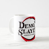 Dämonenschicht (kimetsu no yaiba) kaffeetasse (Vorderseite Links)