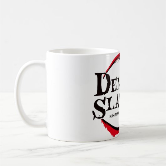 Dämonenschicht (kimetsu no yaiba) kaffeetasse (Links)