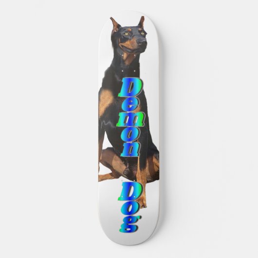 Dämonenskateboard Skateboard (Vorderseite)
