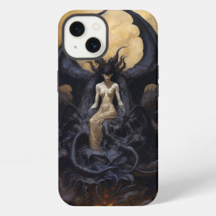 Dämonin Dark Fantasy Goth Gothic Kunst iPhone 13 Hülle