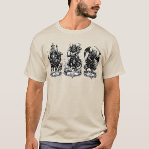 Dämonische Herrscher in Dark Fantasy T-Shirt