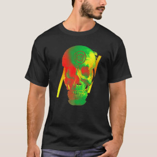 Dämonischer Totenkopf-Fehler T-Shirt