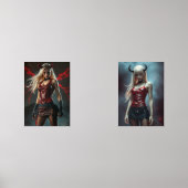 Dämonisches Duo Bilderwand Sets (Vorderseite)