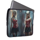 Dämonisches Ladies Laptopschutzhülle (Vorne Rechts)