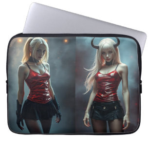 Dämonisches Ladies Laptopschutzhülle
