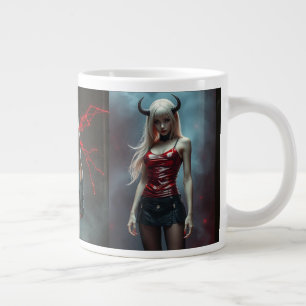 Dämonisches Lady Jumbo-Tasse