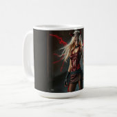 Dämonisches Lady Kaffeetasse (Vorderseite Links)