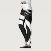Damonti Sport New Wave Black Leggings (Links)