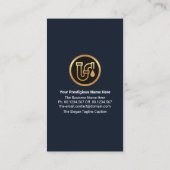 Damp Walls Water Seepage Zuhause Plumbing Service Visitenkarte (Rückseite)