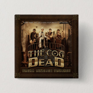 Dampf angetriebener Geschichten-Knopf Button