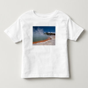 Dampf aufsteigend aus dem Champagne Pool in WAI-O- Kleinkind T-shirt