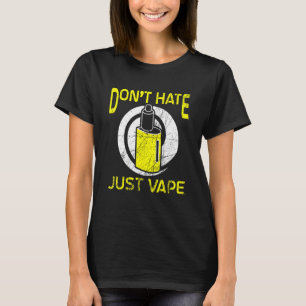 Dampf Dampfer E Zigarette Vape E Shisha Rauchen Sm T-Shirt