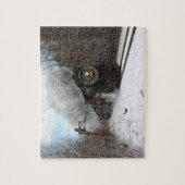 Dampf im Winter-Puzzlespiel Puzzle (Vertikal)